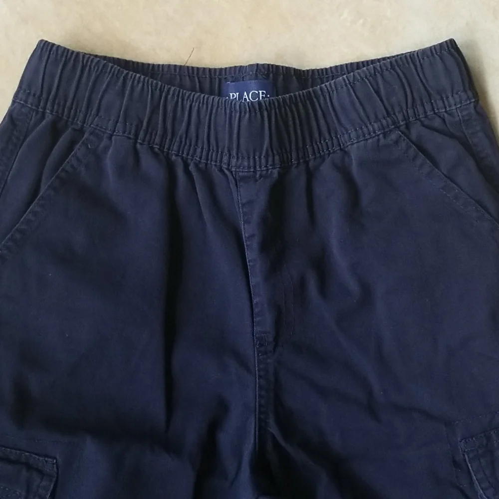 Childrens place navy cargo pants 14